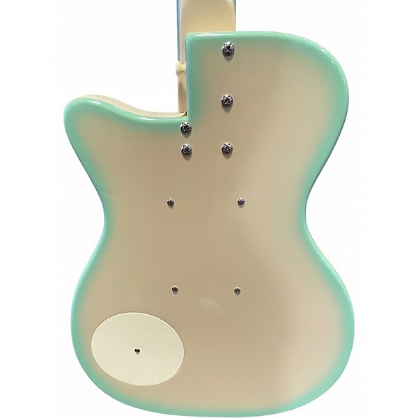 Used Danelectro U2 56 Cream Solid Body Electric Guitar