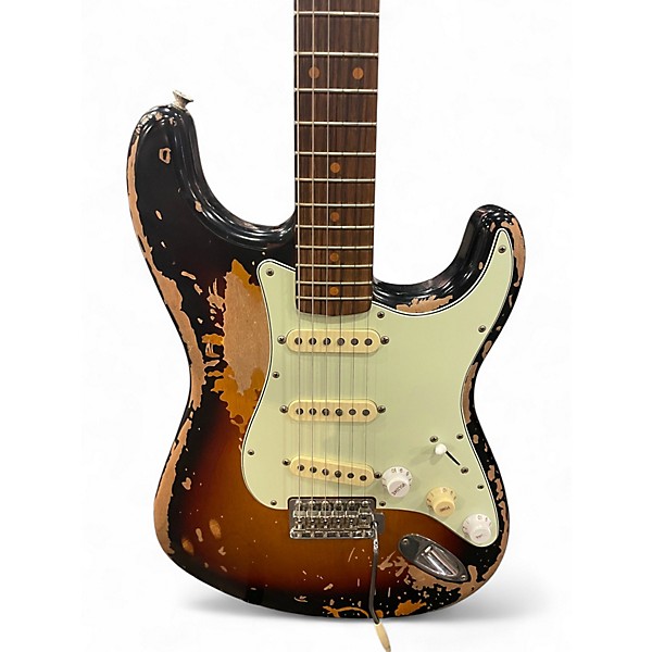 Used Fender MIKE MCCREADY STRATOCASTER 3 Color Sunburst Solid Body Electric Guitar