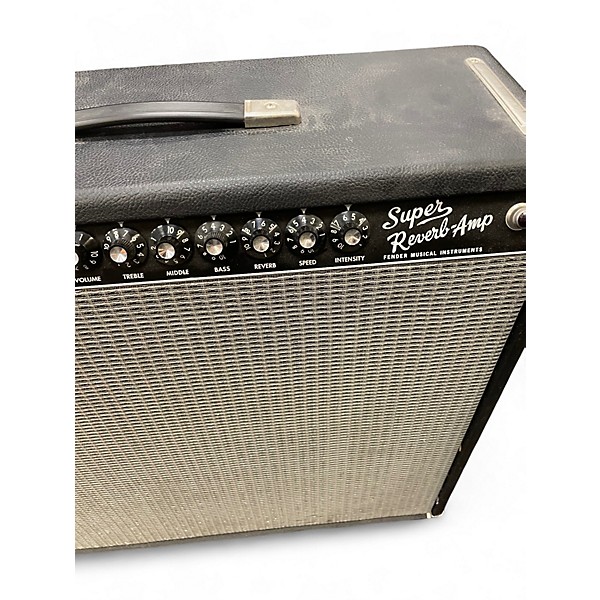 Used Fender 1965 Reissue Super Reverb 45W 4x10 Tube Guitar Combo Amp