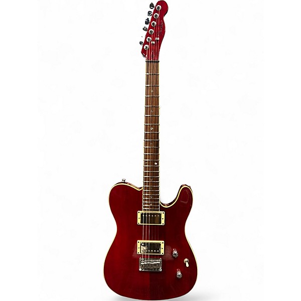 Used Fender Showmaster Telecaster Red Solid Body Electric Guitar