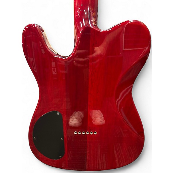 Used Fender Showmaster Telecaster Red Solid Body Electric Guitar