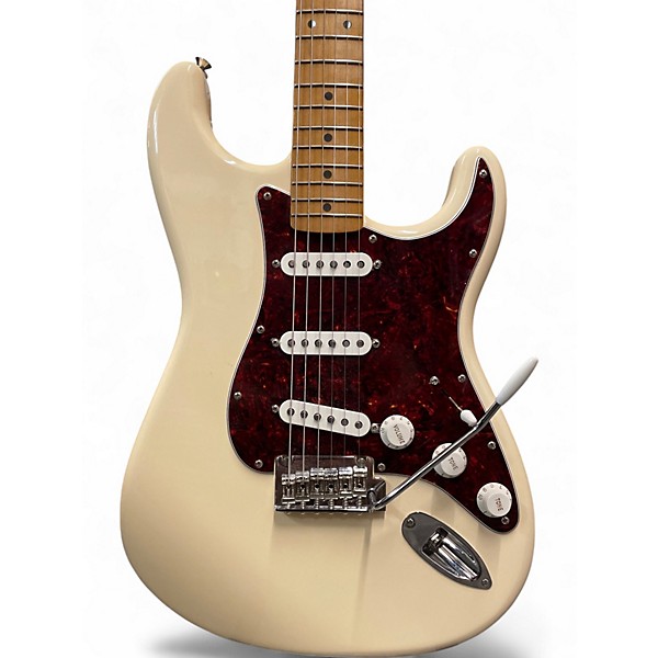 Used Fender PARTSCASTER Olympic White Solid Body Electric Guitar