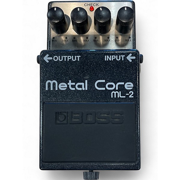 Used BOSS ML2 Metal Core Distortion Effect Pedal