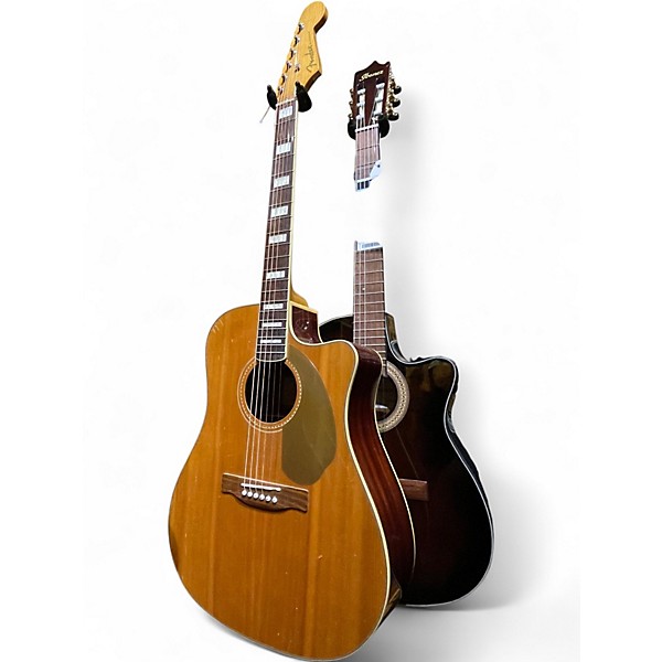 Used Fender Kingman SCE Natural Acoustic Electric Guitar