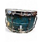 Used Pork Pie 7in Brass Patina Patina Drum