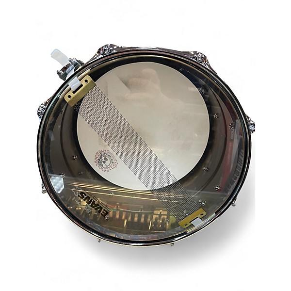 Used Pork Pie 7in Brass Patina Patina Drum
