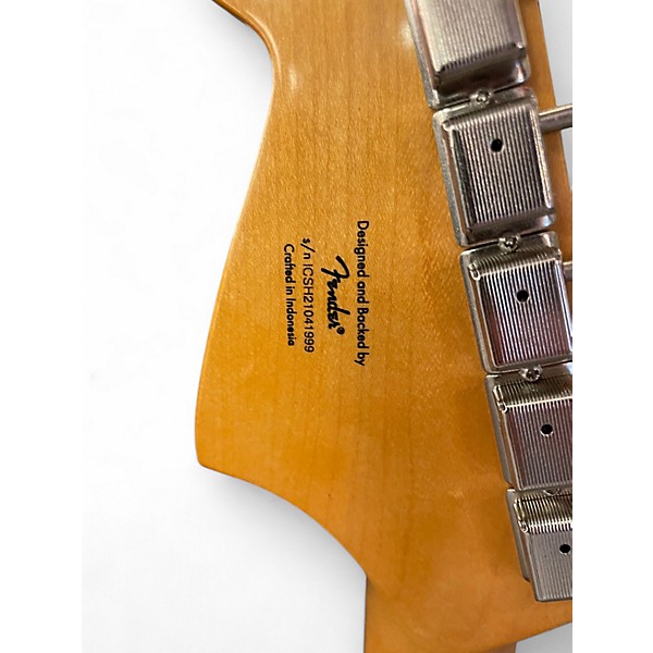 Used Squier Classic Vibe 70's Jaguar 3 Tone Sunburst Solid Body Electric Guitar