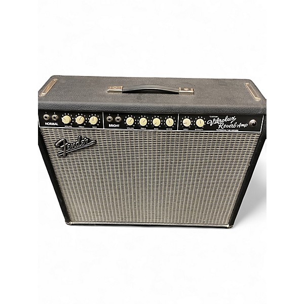 Used Fender Custom Vibrolux Reverb Tube Guitar Combo Amp