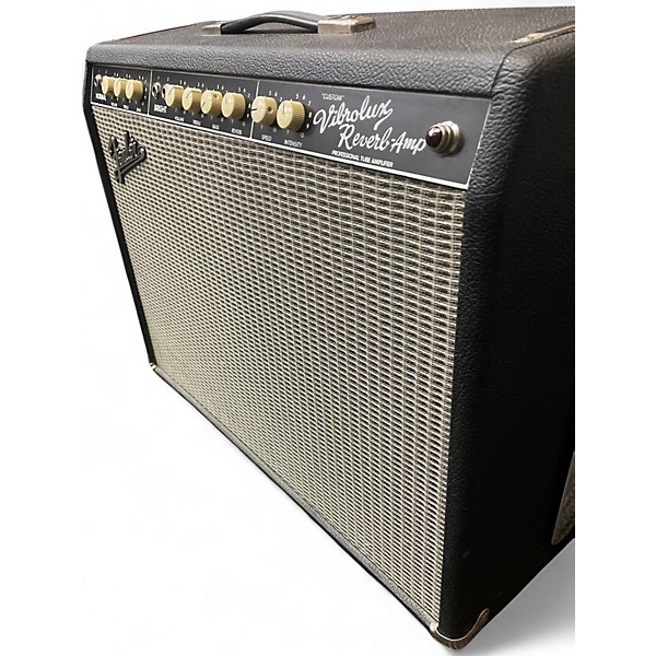 Used Fender Custom Vibrolux Reverb Tube Guitar Combo Amp