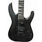 Used Jackson JS22 Dinky Satin Black Solid Body Electric Guitar