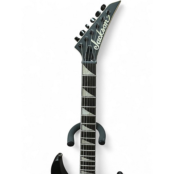 Used Jackson JS22 Dinky Satin Black Solid Body Electric Guitar