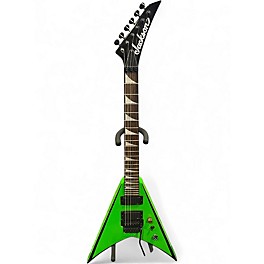 Used Jackson KVXMG KING V (LAUREL FRETBOARD) SLIME GREEN Solid Body Electric Guitar