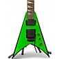 Used Jackson KVXMG KING V (LAUREL FRETBOARD) SLIME GREEN Solid Body Electric Guitar