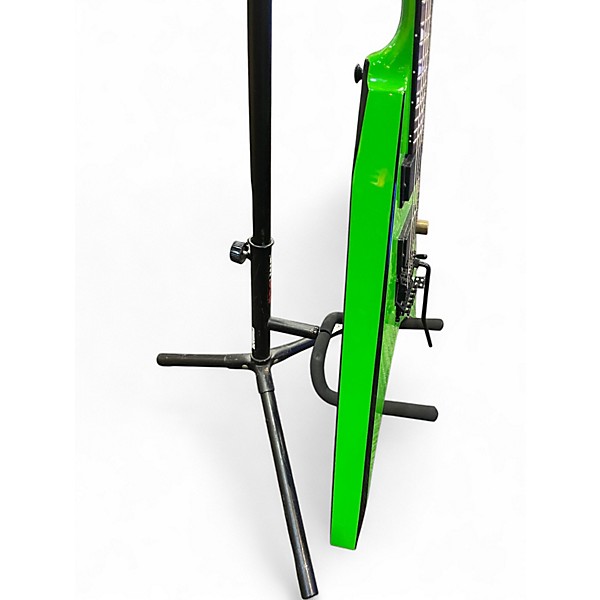 Used Jackson KVXMG KING V (LAUREL FRETBOARD) SLIME GREEN Solid Body Electric Guitar