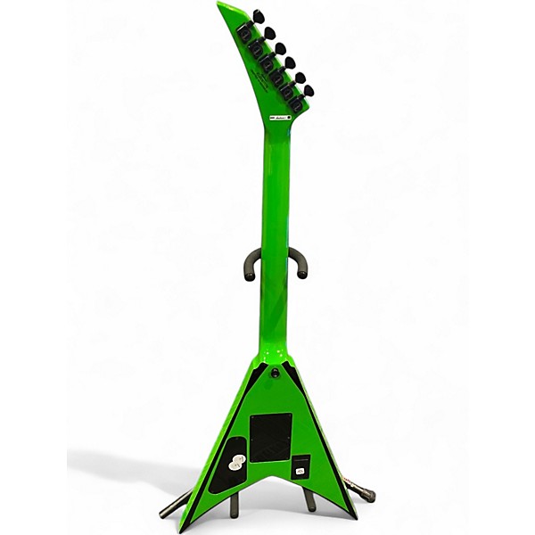 Used Jackson KVXMG KING V (LAUREL FRETBOARD) SLIME GREEN Solid Body Electric Guitar