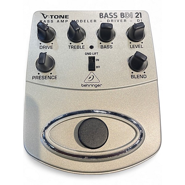 Used Behringer BDI21 V-Tone Bass Driver Bass Effect Pedal