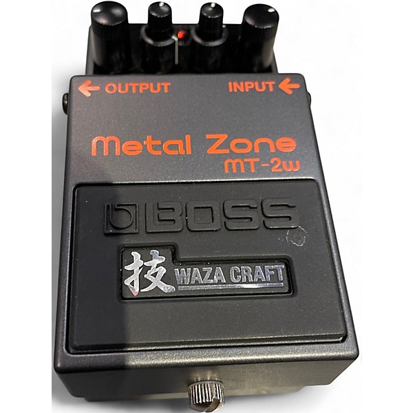 Used BOSS MT2W Metal Zone Waza Craft Effect Pedal