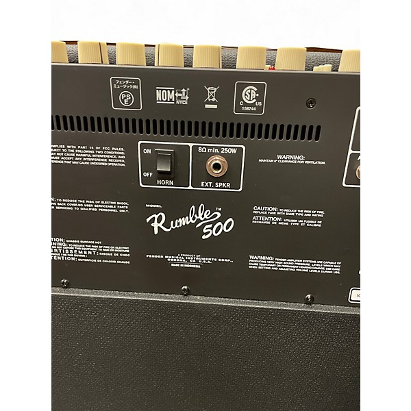 Used Fender Rumble V3 500W Bass Amp Head
