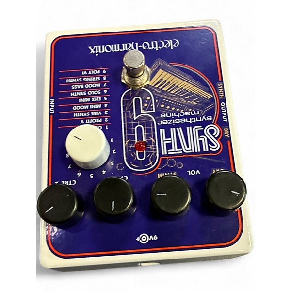 Used Electro-Harmonix SYNTH9 Synthesizer Effect Pedal