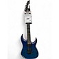 Used Ibanez GRG120QASP Trans Blue Gradation Solid Body Electric Guitar thumbnail