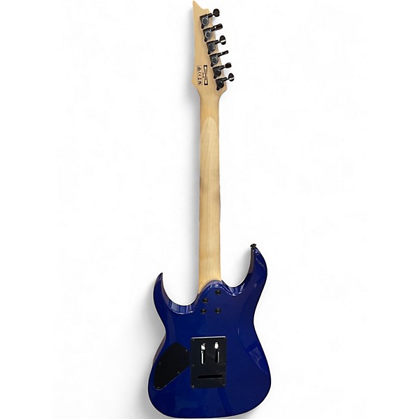 Used Ibanez GRG120QASP Trans Blue Gradation Solid Body Electric Guitar