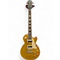 Used 2023 Epiphone Les Paul Classic Gold Top Solid Body Electric Guitar thumbnail