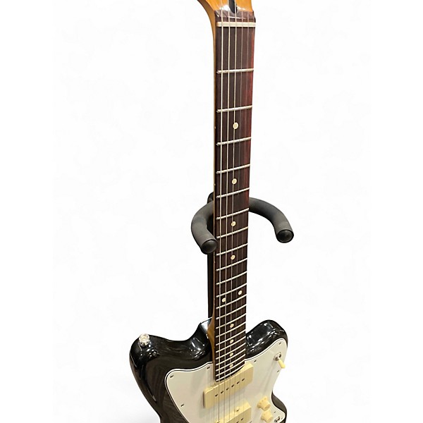 Used 2025 Fender PLAYER II JAZZMASTER Black Solid Body Electric Guitar