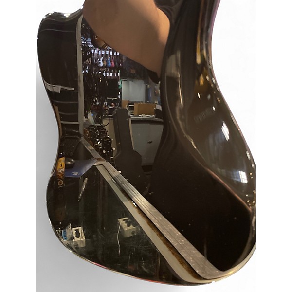 Used 2025 Fender PLAYER II JAZZMASTER Black Solid Body Electric Guitar