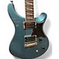 Used PRS Carlos Santana Signature SE Metallic Blue Solid Body Electric Guitar thumbnail