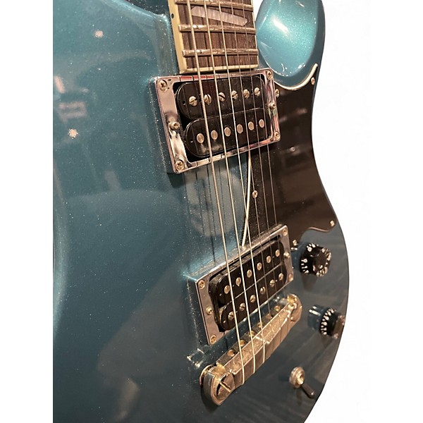 Used PRS Carlos Santana Signature SE Metallic Blue Solid Body Electric Guitar