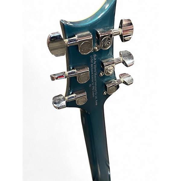 Used PRS Carlos Santana Signature SE Metallic Blue Solid Body Electric Guitar