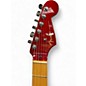 Used Fender American Ultra Luxe Stratocaster Plasma Red Burst Solid Body Electric Guitar