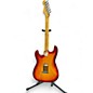 Used Fender American Ultra Luxe Stratocaster Plasma Red Burst Solid Body Electric Guitar