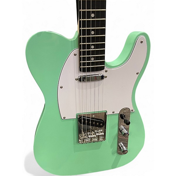 Used Lyxpro TL Series Green Solid Body Electric Guitar