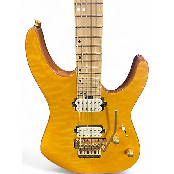 Used Charvel Pro mod dk24 Dark amber Solid Body Electric Guitar