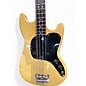 Vintage 1978 Fender Musicmaster Bass Yellow Electric Bass Guitar