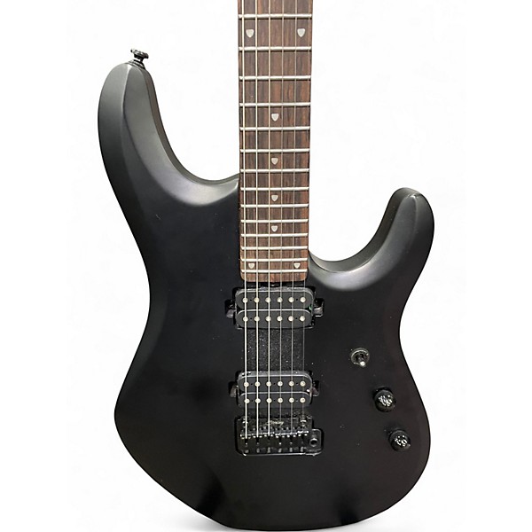 Used Sterling by Music Man JP50 John Petrucci Signature Black Solid Body Electric Guitar