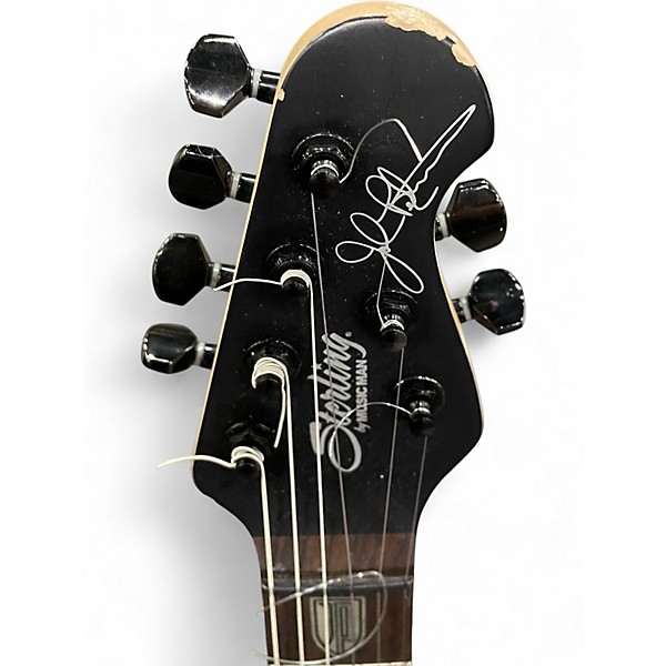Used Sterling by Music Man JP50 John Petrucci Signature Black Solid Body Electric Guitar