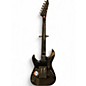 Used ESP LTD Kirk Hammett Signature White Zombie White Zombie Pattern Solid Body Electric Guitar