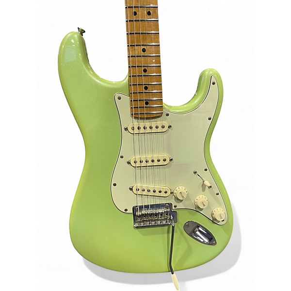 Used Fender LIMITED EDITION PLAYER STRAT Seafoam Pearl Solid Body Electric Guitar