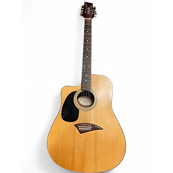 Used Kona K2 LH Natural Acoustic Guitar