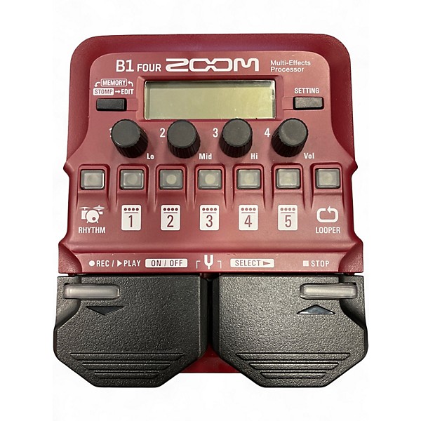 Used Zoom B1 FOUR Effect Processor