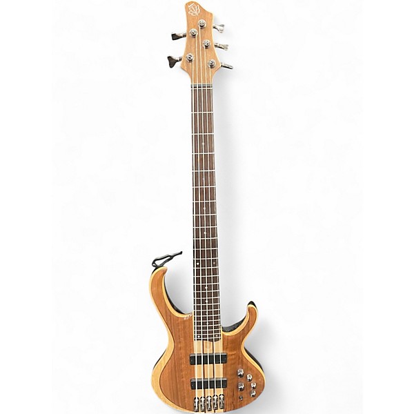 Used Ibanez BTB745 Natural Electric Bass Guitar