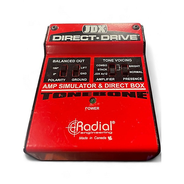Used Radial Engineering JDX Direct Drive Effect Processor