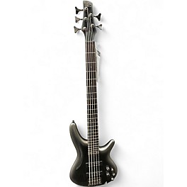 Used Ibanez SDGR Metallic Gray Electric Bass Guitar