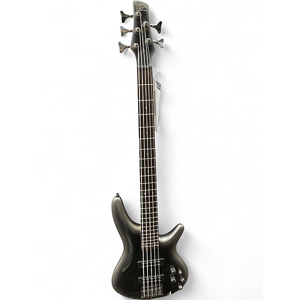 Used Ibanez SDGR Metallic Gray Electric Bass Guitar
