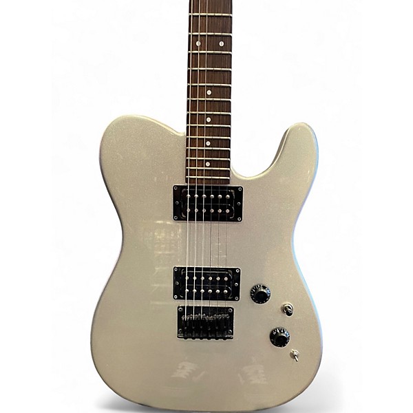 Used Fender Boxer Telecaster Silver Solid Body Electric Guitar