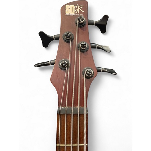 Used Ibanez SR505 5 String Mahogany Electric Bass Guitar
