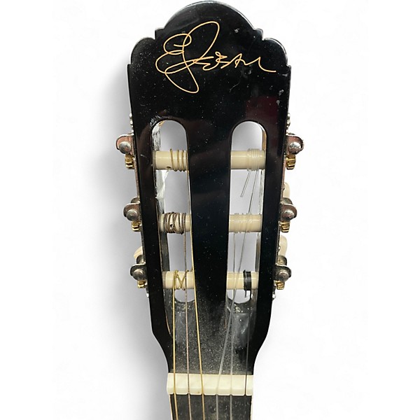 Used Esteban Malaguena Black Classical Acoustic Guitar