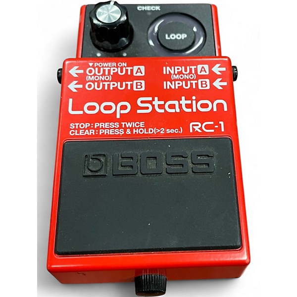 Used BOSS RC1 Loop Station Pedal
